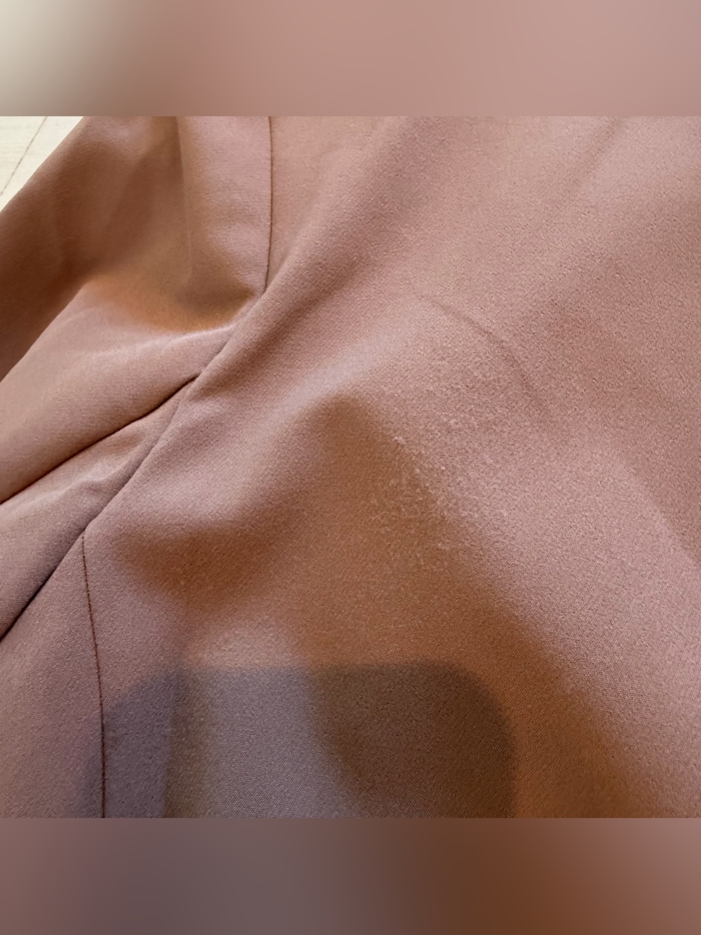 Women’s Athleta Brown Tie-Waist Blazer Size 12 - Picture 5 of 5